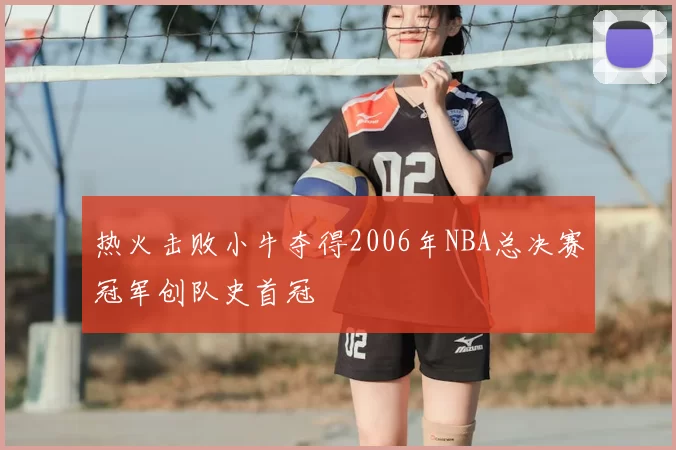 热火击败小牛夺得2006年NBA总决赛冠军创队史首冠